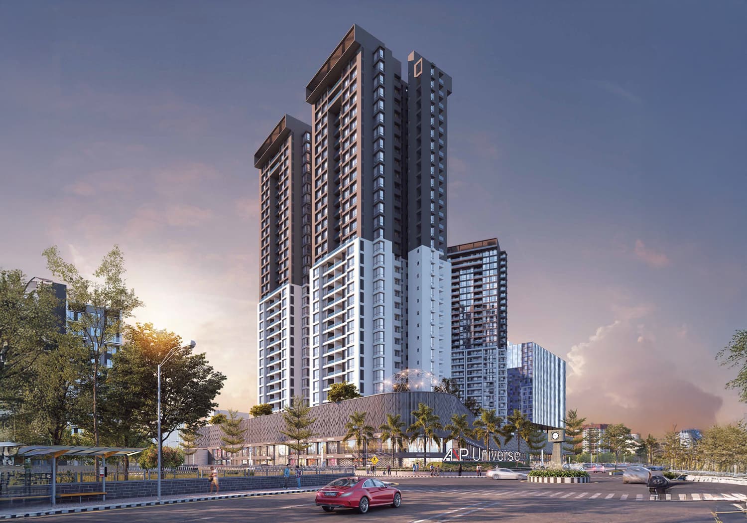ANP Privado elevation in Baner, Pune